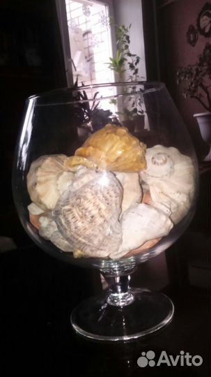 Стеклянная ваза