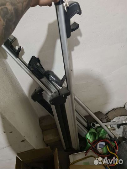 Багажник на рейлинги Toyota lend cruiser 100