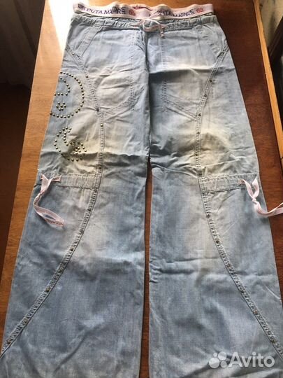 Джинсы, бриджи, капри для девочки