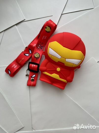 Детская силиконовая сумка кросс-боди