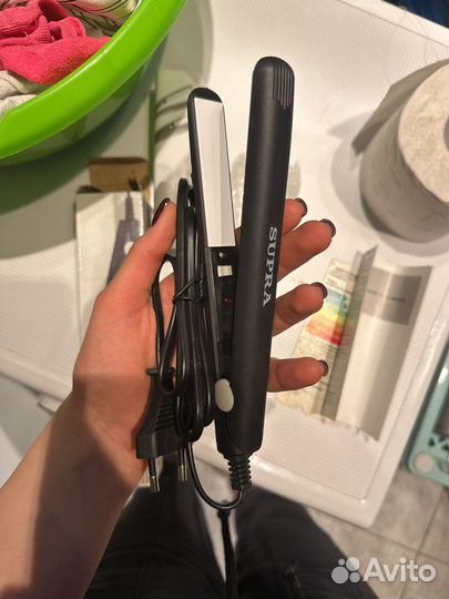 Утюжек-выпрямитель для волос supra