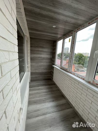 Отделка балконов Ремонт и Остекление