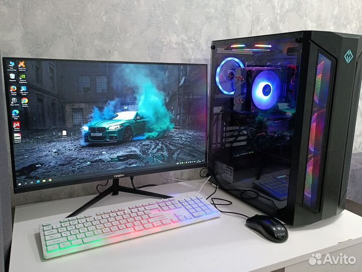 Мощный пк i5-11400F/GTX 1660ti 6гб/DDR 4 16гб/SSD