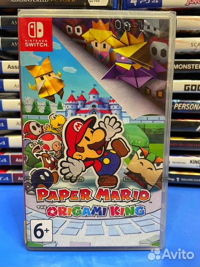 Paper Mario The Origami King Nintendo Switch New