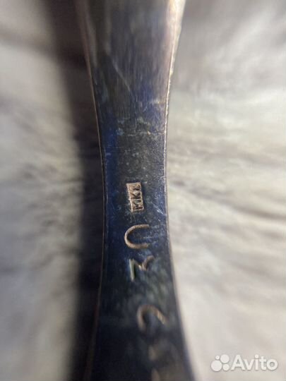 Набор чайных ложек СССР мельхиор