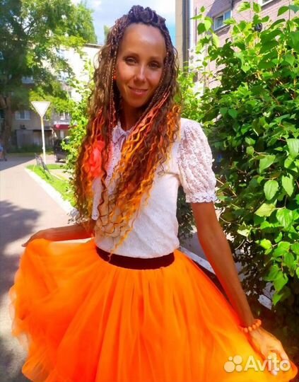 Комплект афрокос, бохокос