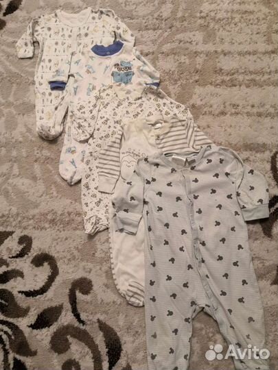 Детские вещи пакетом на мальчика от 0 до 1 года