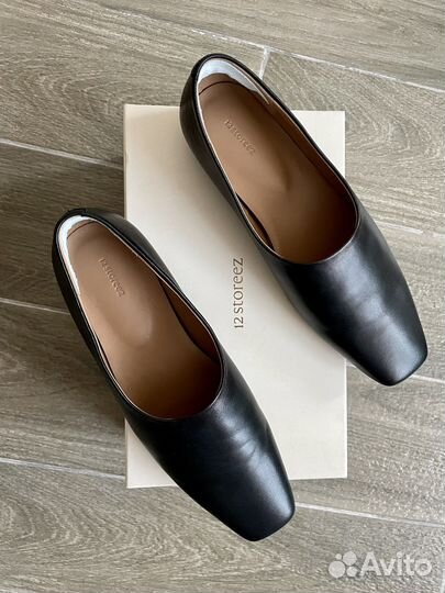 Закрытые туфли с квадратным мысом 12 storeez