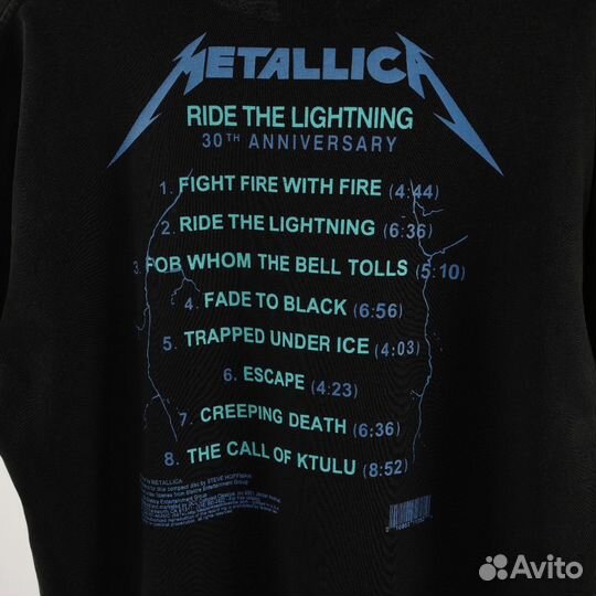 Футболка metallica мерч