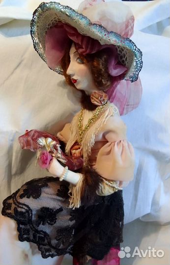 Кукла ручной работы интерьерная