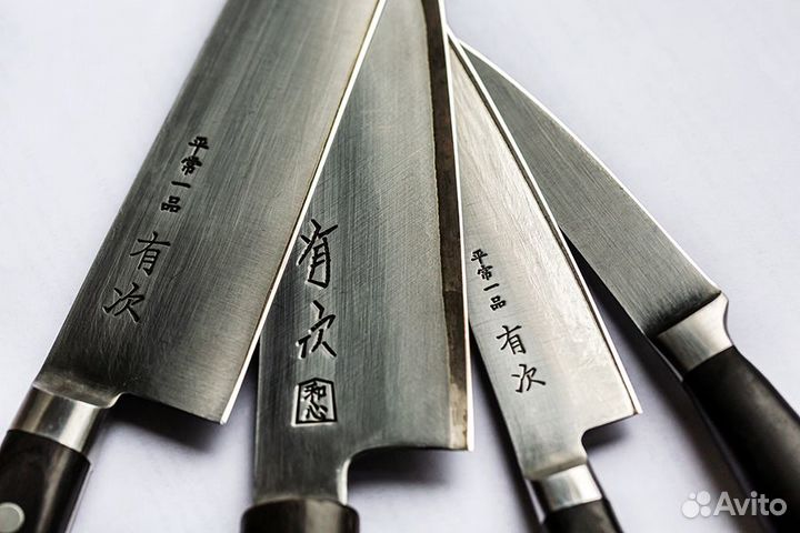 Заточка кухонных, охотничьих ножей