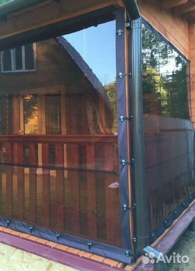 Мягкие окна для кафе летней веранды беседки