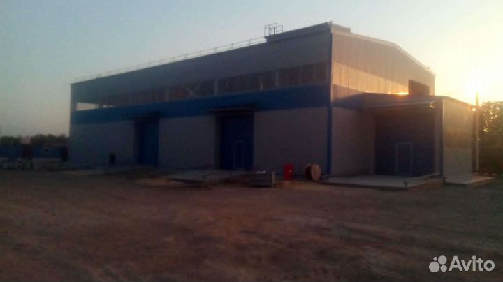 Постройка ангаров