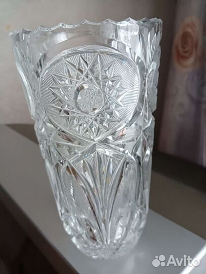 Ваза хрустальная СССР