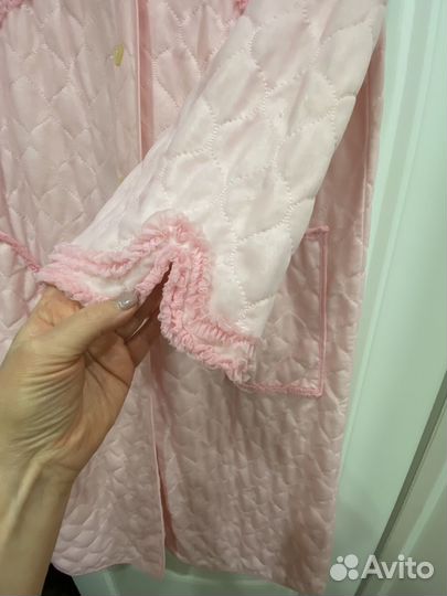 Винтажный халат капроновый времен СССР