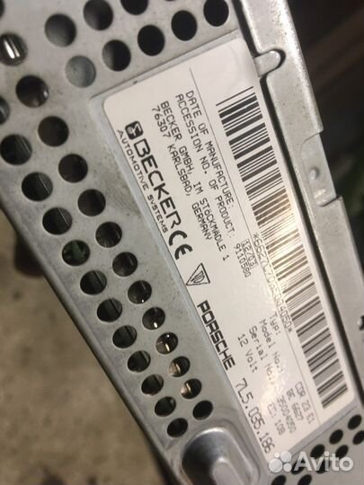 Porsche cayenne 955 магнитола