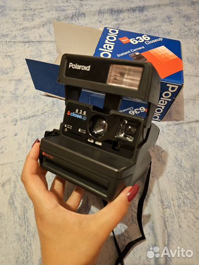 Фотоаппарат polaroid 636 closeup