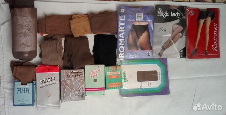 Колготки капроновые СССР, ГДР, Польша, совр