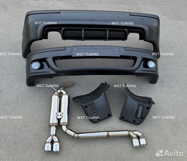 M обвес выхлоп и локеры bmw e39 арт.077