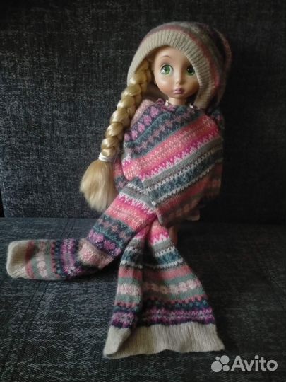 Шапка и шарф шерсть