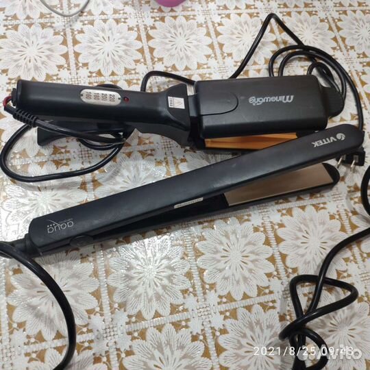 2 плойки для волос