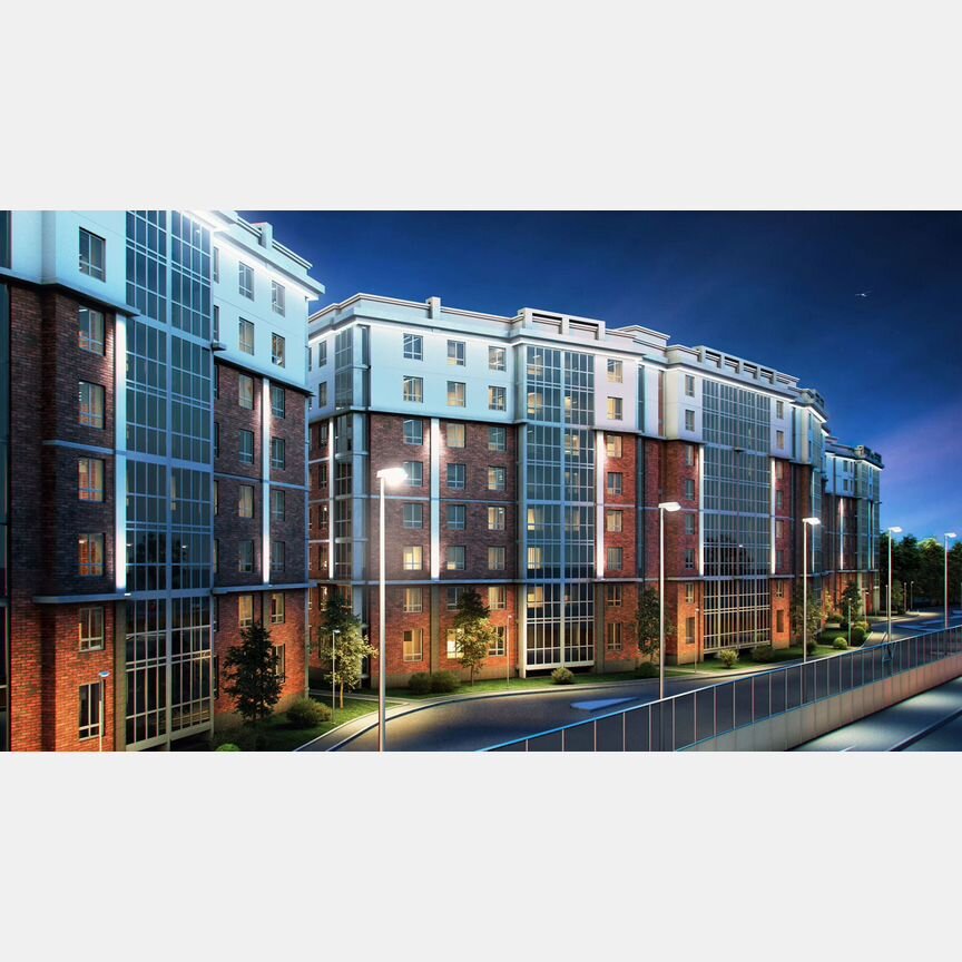 1-к. квартира, 36,6 м², 1/8 эт.
