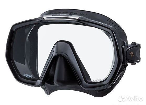 Маска для снорклинга с монолинзой Freedom Elite Bl