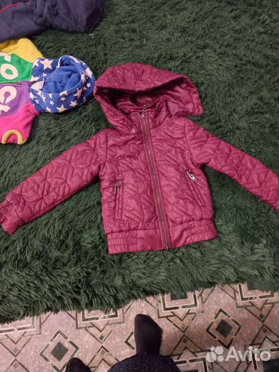 Детские вещи на мальчика 92 бу пакетом на осень