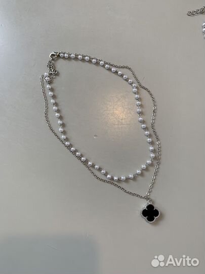 Колье ожерелье бижутерия
