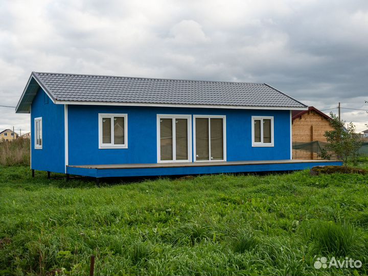 Деревянный домик 88м