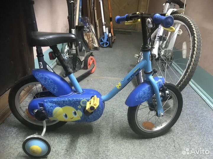 Детский велосипед B-twin 14.5 дюймов