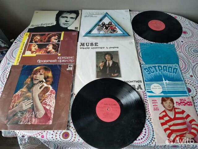 Грампластинки Мелодия