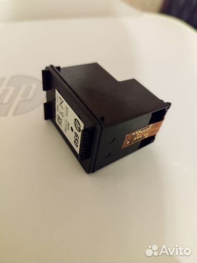 Картридж hp 650 черный