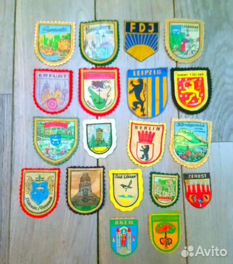 Открытки гдр и СССР, шевроны гдр