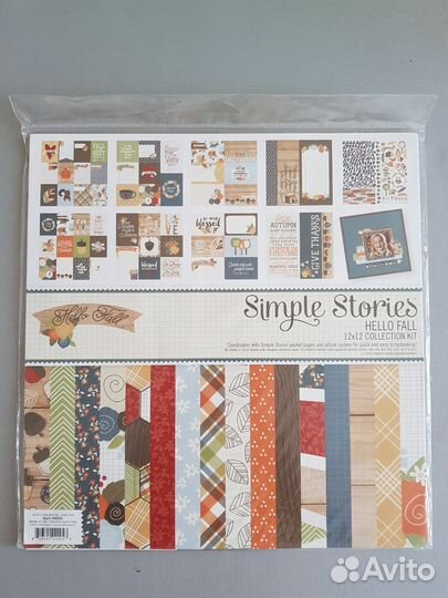 Набор бумаги для скрапбукинга