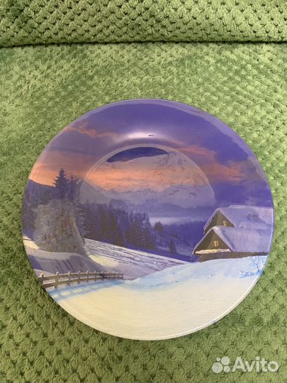 Новогодняя тарелка