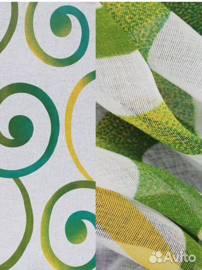 Шторы хлопок лен