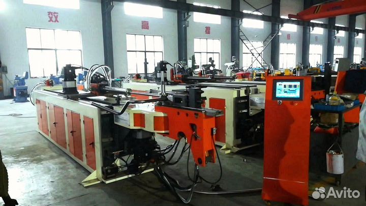 Трубогиб DW50CNC - 4A2SV монтаж и обучение