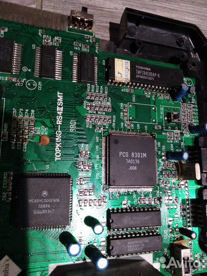 Sega mega drive 2(не рабочая), + 5 картриджей