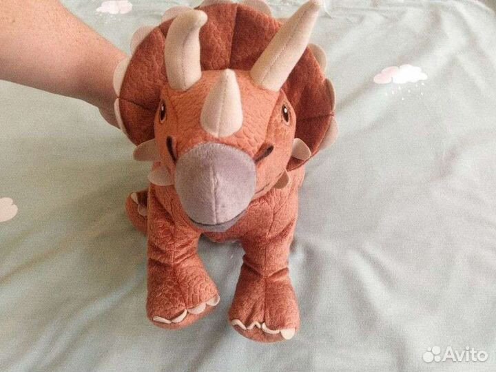 Детская игрушка IKEA Трицератопс динозавр