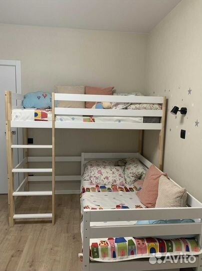 Детская кровать с чердаком