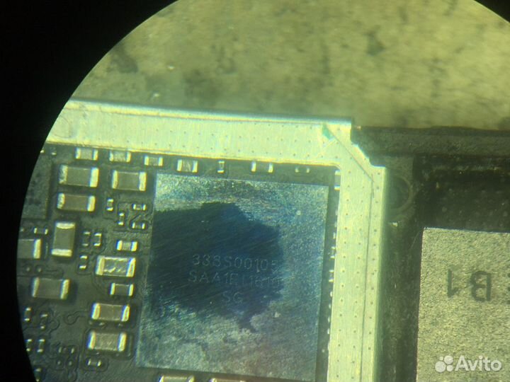 iPhone 7 замена аудиокодека/нет звука