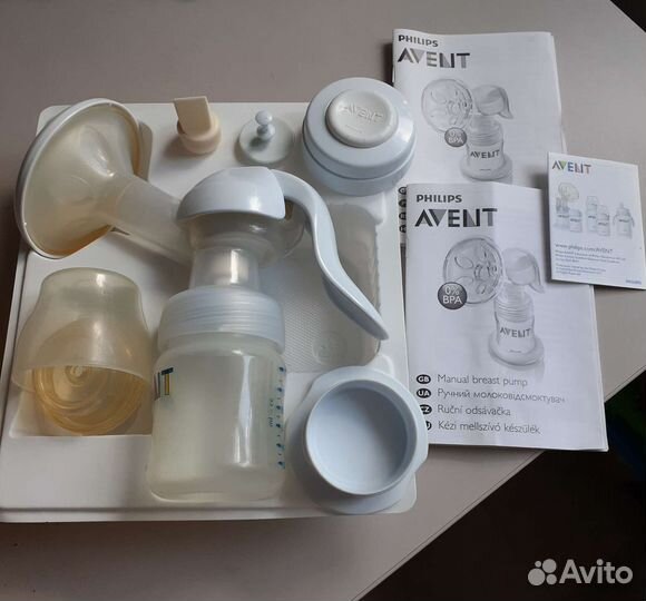 Молокоотсос avent ручной