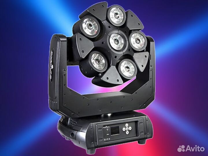 Вращающаяся голова dialighting MovingStar 6x40W