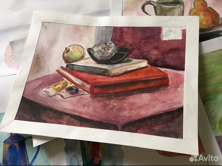Картины акварелью