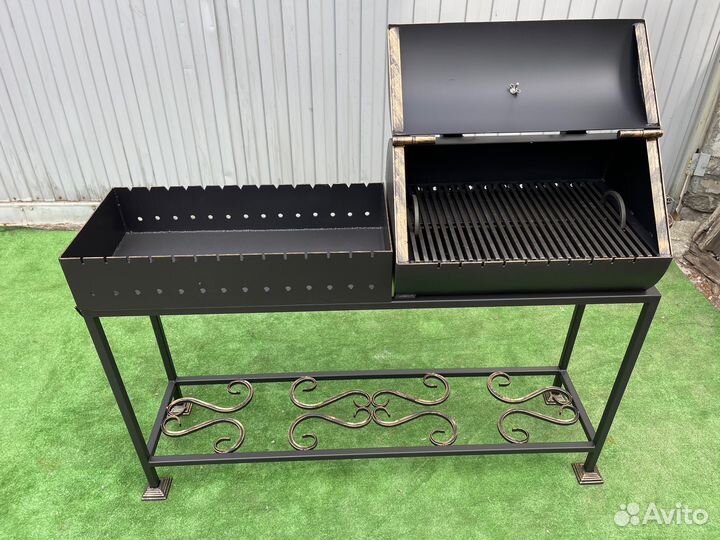 Гриль-барбекю-2мм. № 0558/23 (с мангалом-3мм.)