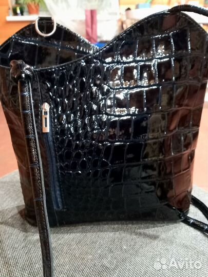 Женская сумка рюкзак из натуральной кожи Италия