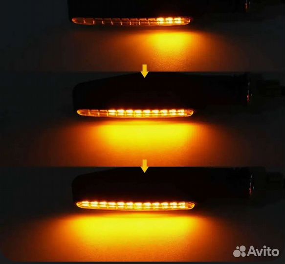 Поворотники светодиодные, новые