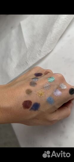 16 шт рассыпчатые тени