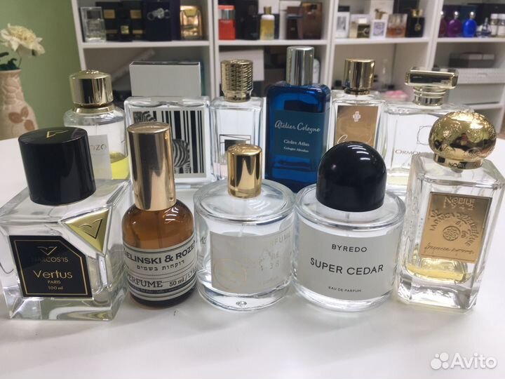 Парфюм Остатки в родных флаконах